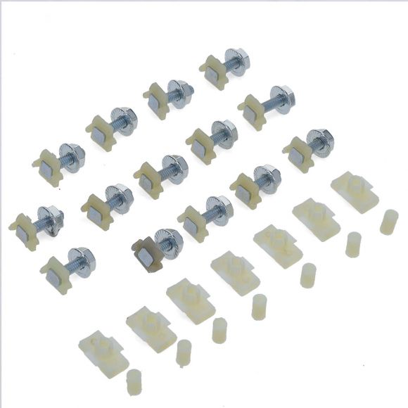 thumbnail image 2 of 25 Pack Chevy Equinox Front Grille Moulding Trim Retaining Clips - GM Part #5482087 - Fits GM 21284 2 of 5
